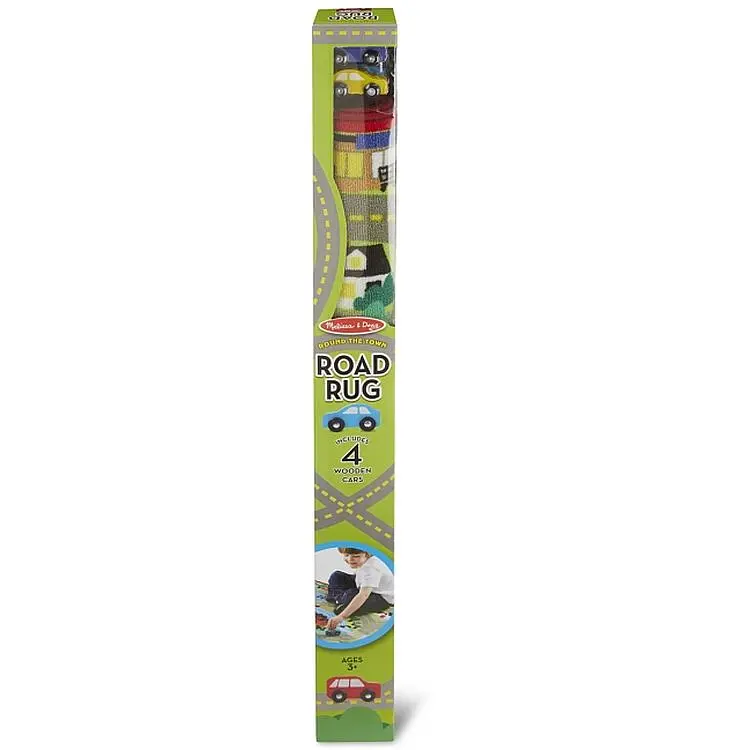 Килимок ігровий Melissa & Doug Міська дорога з машинками (MD19400) - фото 4