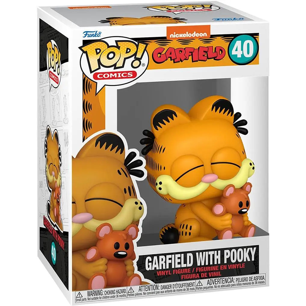 Ігрова фігурка Funko POP! серії "Гарфілд". Гарфілд з Пукі (80163) - фото 2
