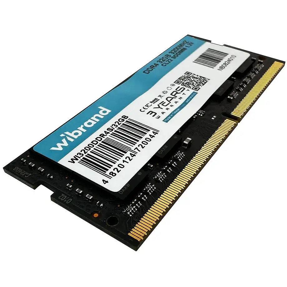 Оперативна пам'ять DDR4 Wibrand 32 GB 3200MHz CL22 SODIMM - фото 3