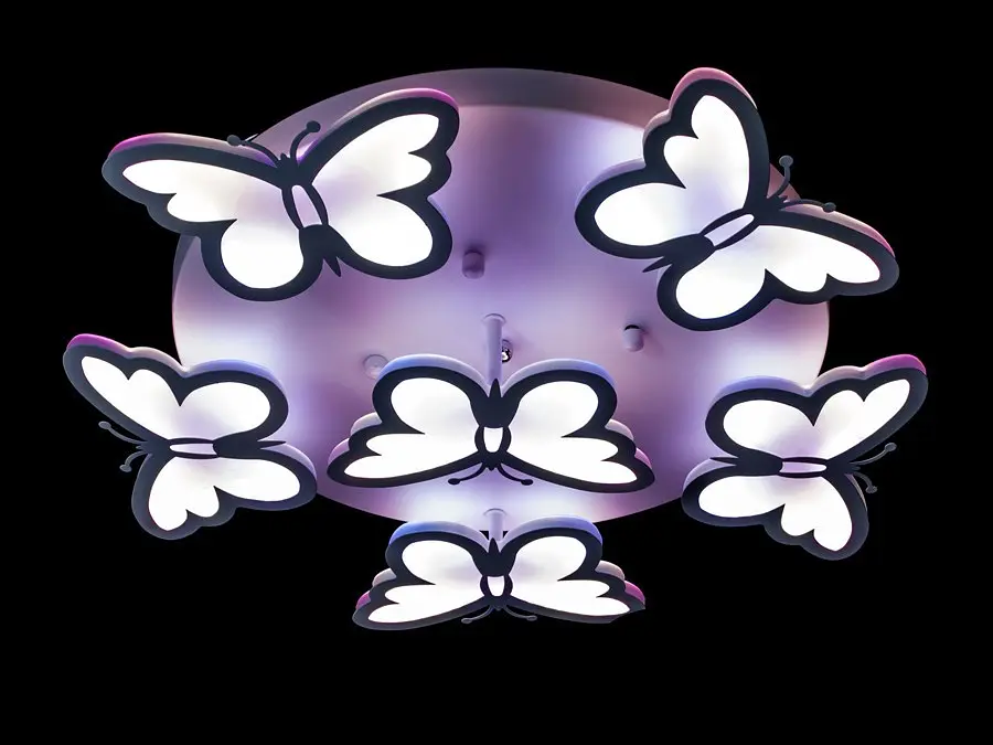 LED люстра Diasha 8067/5+1WH RGB - фото 3
