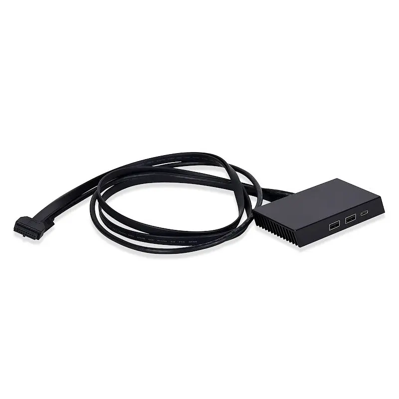 Додатковий USB-хаб для корпусів Lian Li O11D EVO(Additional IO Kit), Чорний (G89.O11DE-3X.00) - фото 3