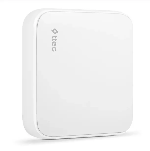 Мережевий зарядний пристрій Ttec SmartCharger Quattro GaN USB-C/USB-A 65W White (2SCG02B)