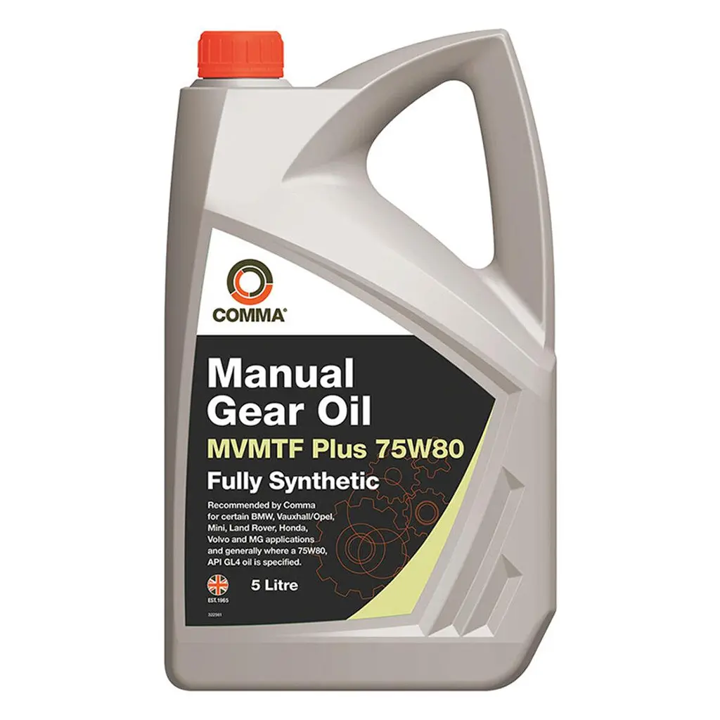 Трансмісійна олива Comma MVMTF 75W-80 FS PLUS 5 літрів (MVP75805L)