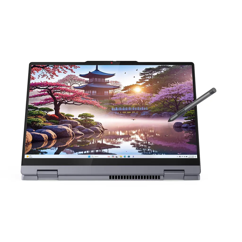 Ноутбук Lenovo IdeaPad 5 14IAL10 2-в-1, (83KT002BRM), AMD Ryzen AI 7350 до 5 ГГц, 14" WUXGA, 16 ГБ, 1 ТБ, графіка AMD Radeon 860M, FreeDOS, Luna Gray - фото 13