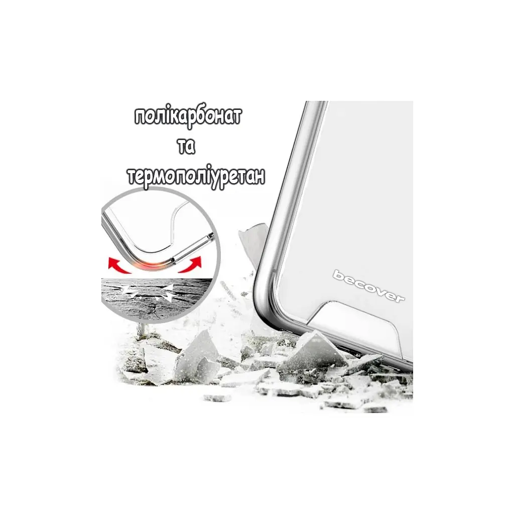Чехол для мобильного телефона BeCover Space Case Apple iPhone 15 Plus Transparancy (709937) - фото 5