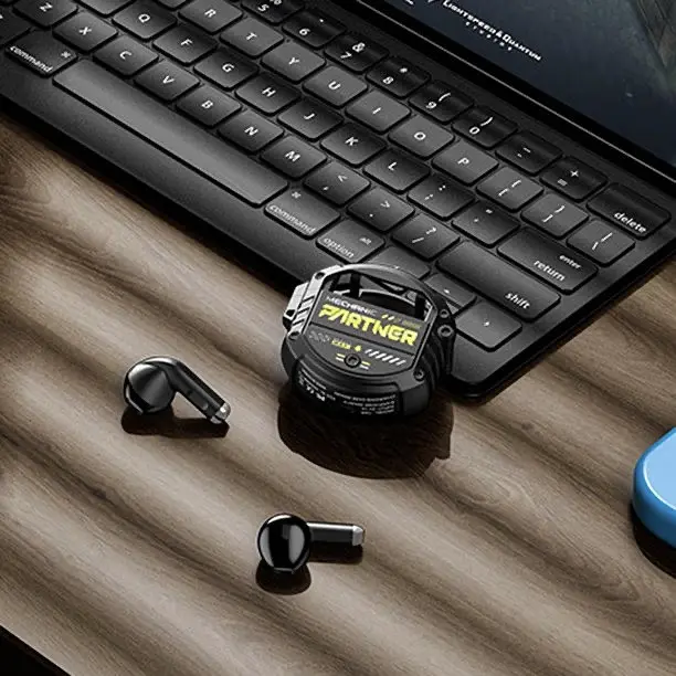 Геймерские Bluetooth наушники Onikuma T309 с зарядным кейсом Игровая гарнитура - фото 10