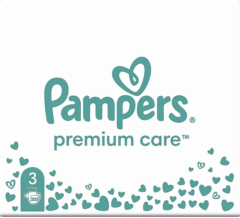 Набор подгузников Pampers Premium Care 3 (6-10 кг) набор 200 шт. - фото 3