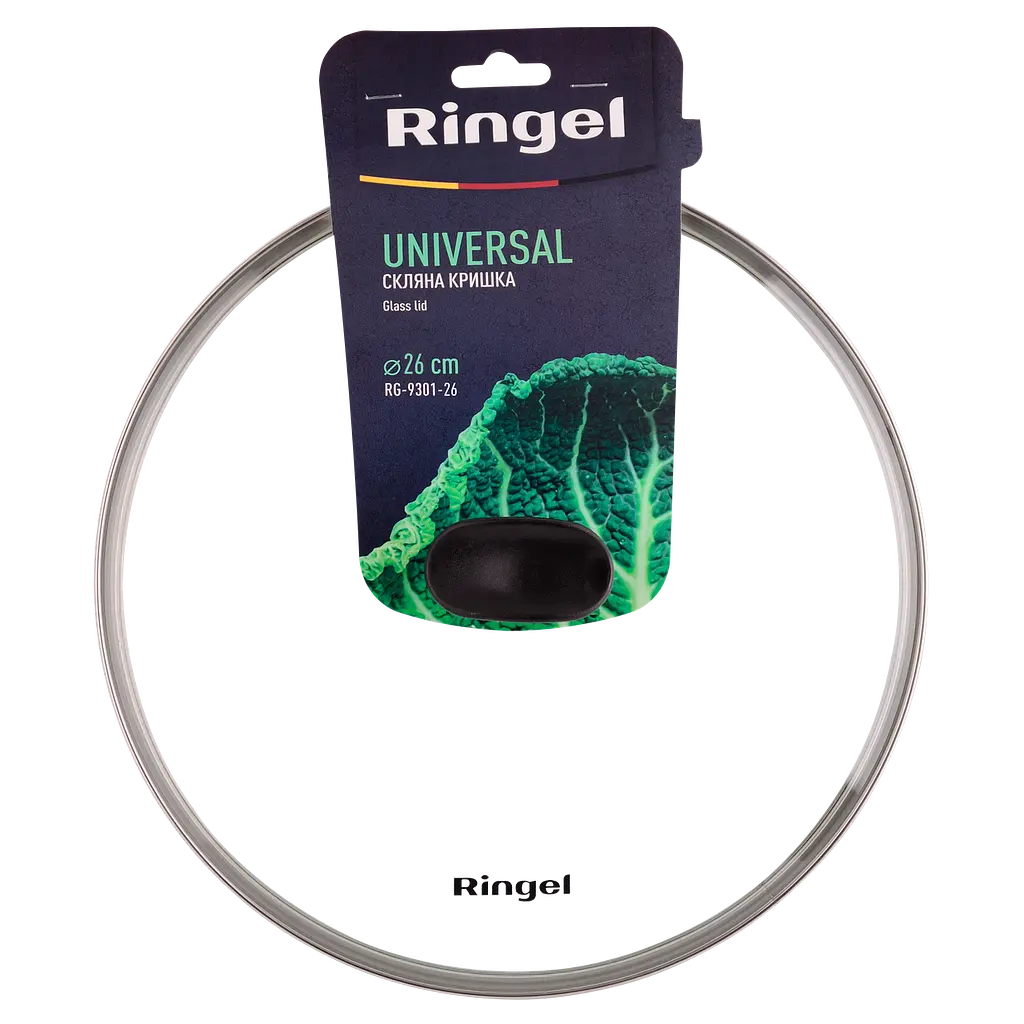 Крышка Ringel Universal стеклянная 26 см (RG-9301-26) - фото 2
