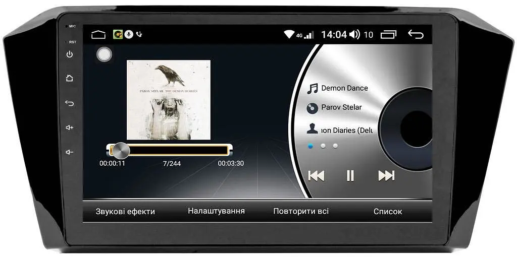 Автомагнитола штатная с 10'' экраном XPRO 10 Android 10.1 4/32 (MER-14140_6215) - фото 8