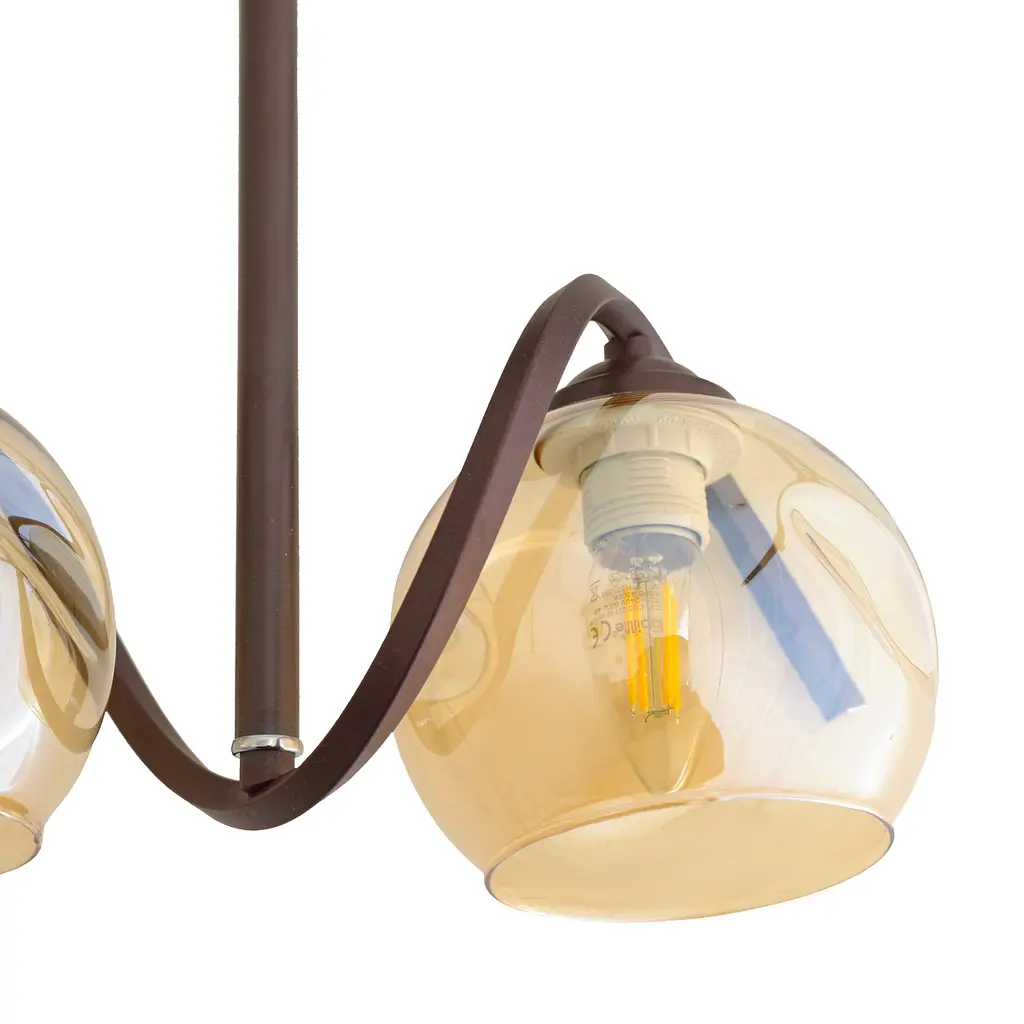 Люстра Brille в спальню E27 60W (BL-587S/2) - фото 4