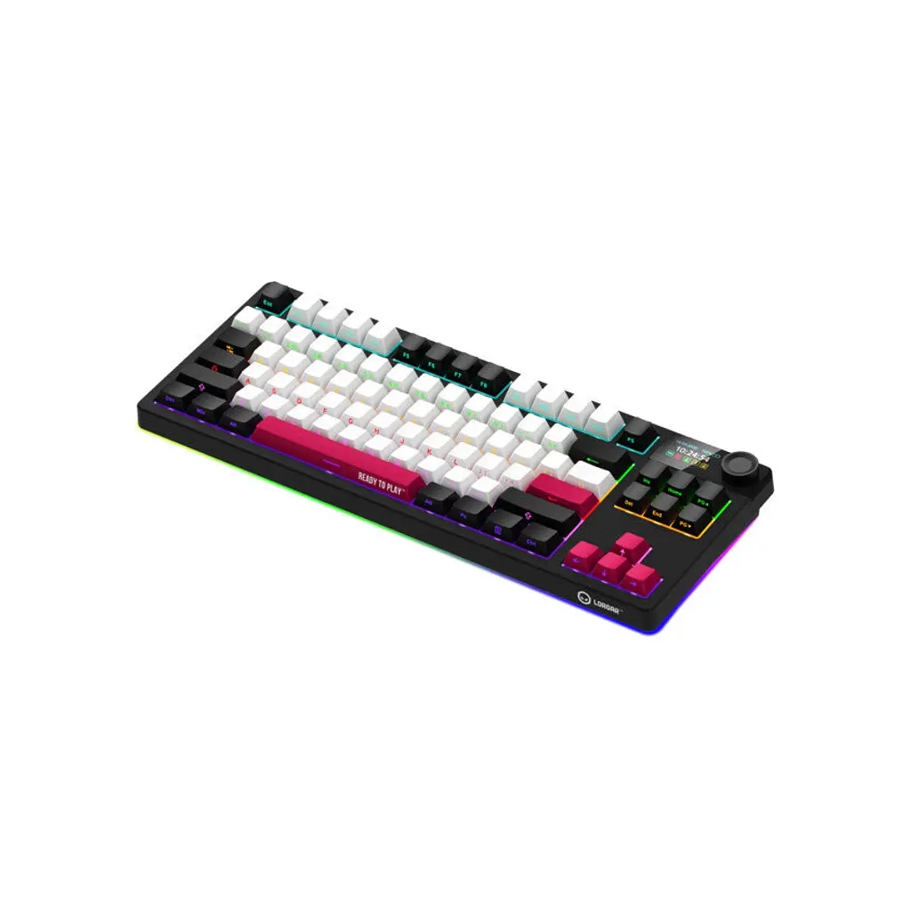 Клавіатура Lorgar KBP70TKLW Wireless TKL Mechanical Pro UA Black/Red (LRG-KBP70TKLW-BK-US) - фото 3