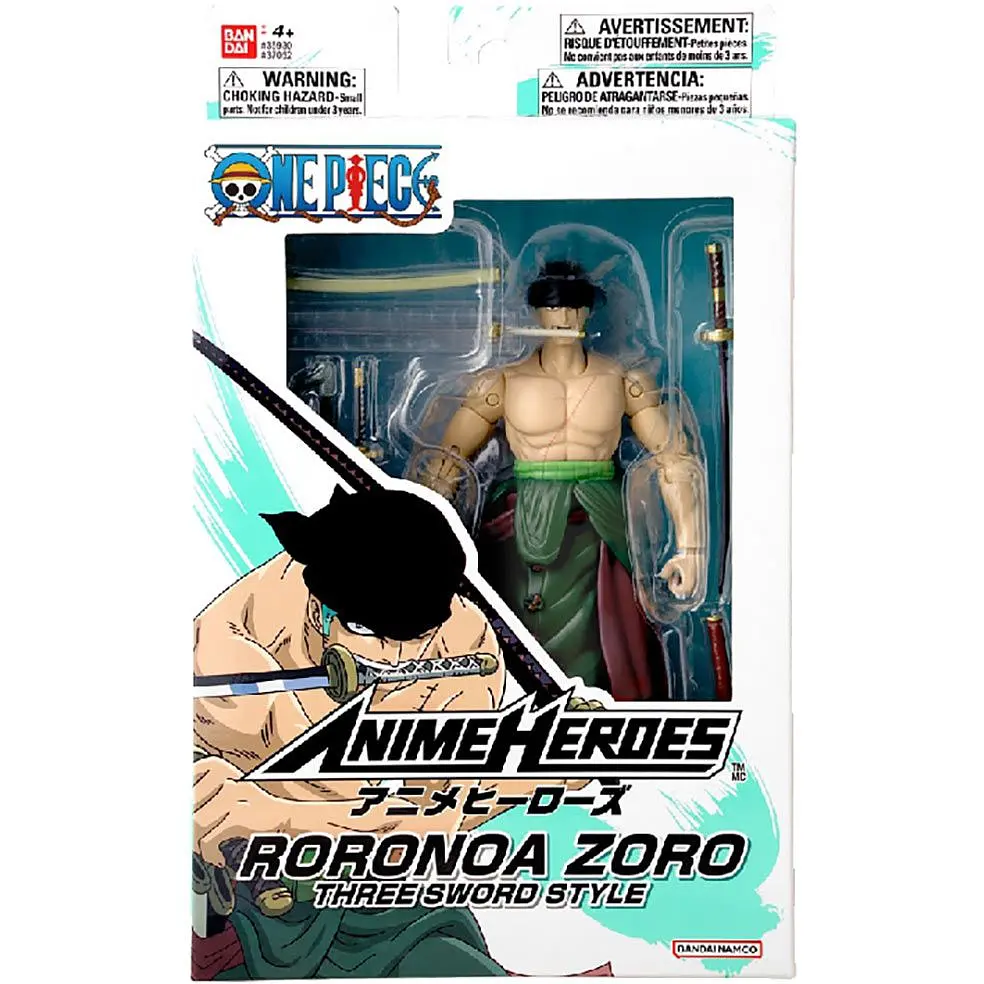 Фігурка Bandai Anime Heroes One Piece Санторю Зоро 16.5 см (123710) - фото 6