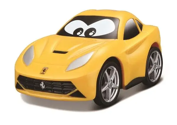 Ігрова автомодель Ferrari жовта пластикова для дітей від 1 року - фото 2