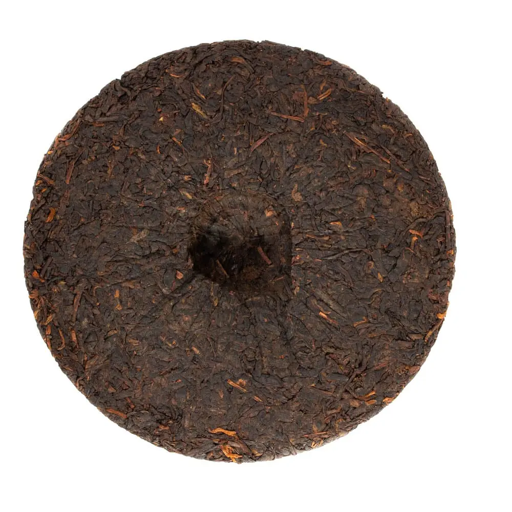 Чай Jinglong Tea Factory Шу Пуэр Цзин Лун Тибетський 2016 р. - млинець, 357 г - фото 4