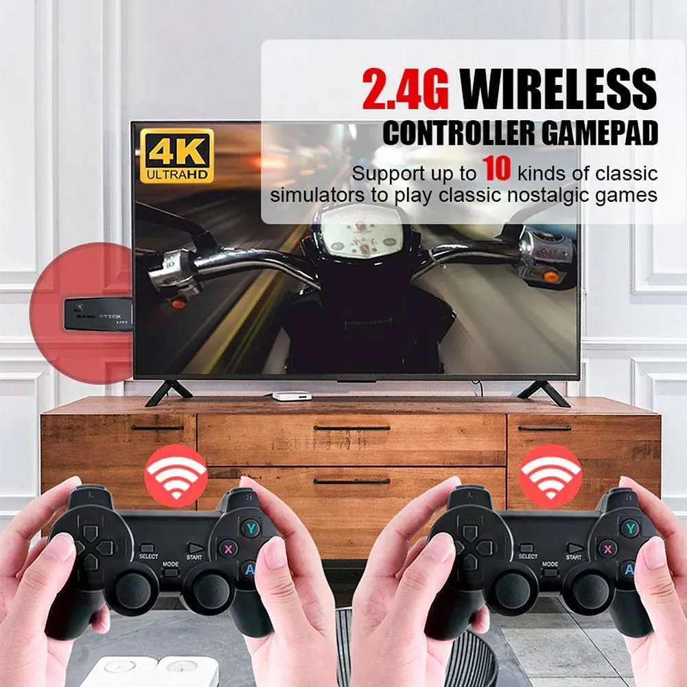 Ретро ігрова приставка Data frog 10000 in 1 HDMI Dongle Y3 Lite [82573] - фото 6