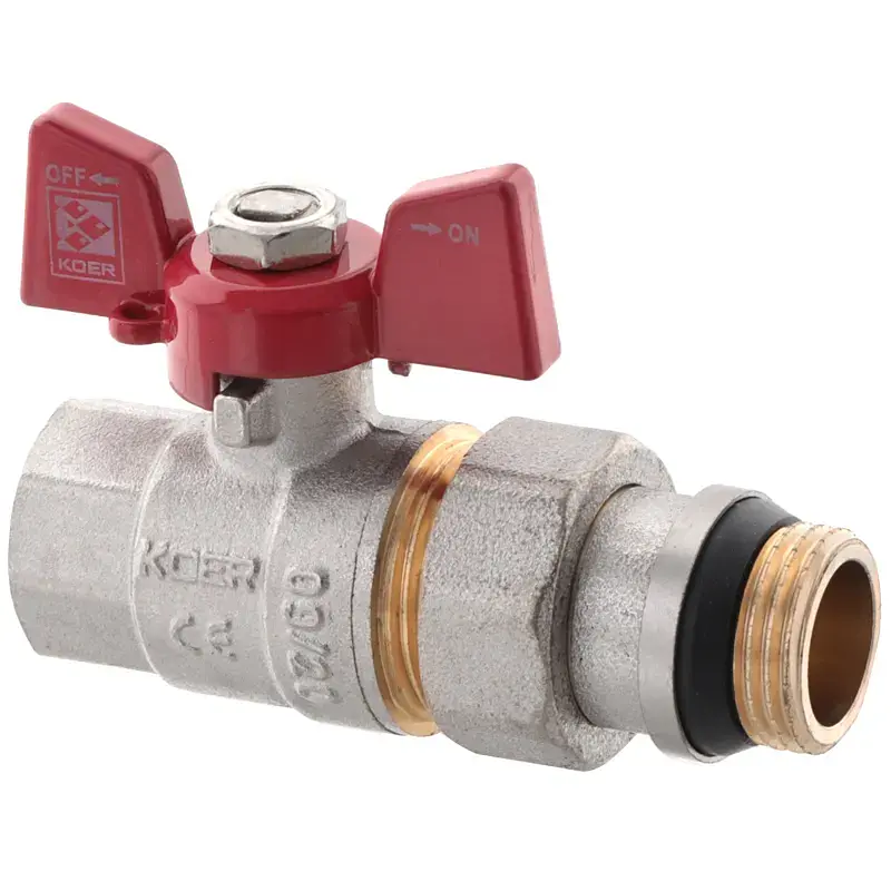 Кран з американкою Koer 1/2" "антіпротечка" KR.227-Gi KR0189