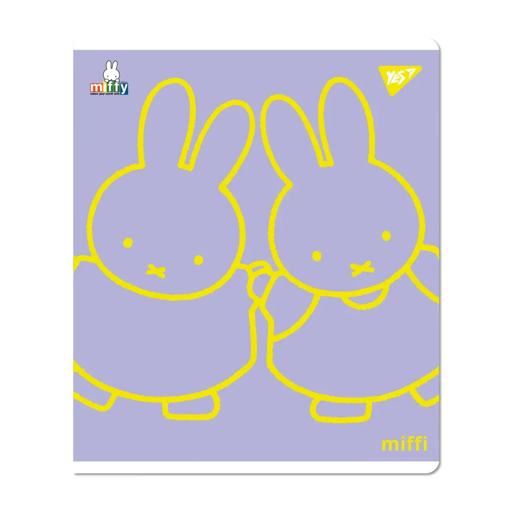 Зошит Yes Miffy 12 аркушів коса лінія (767501), в асортименті - фото 5