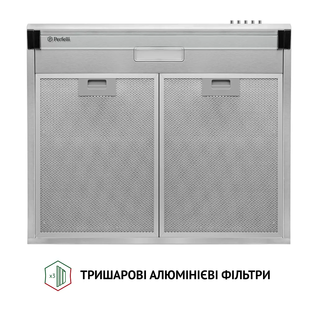 Витяжка плоска Perfelli PL 6144 I LED - фото 8