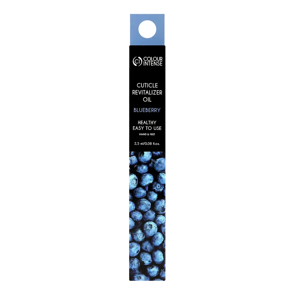 Олія для кутикули Colour Intense Cuticle Revitalizer Oil Blueberry відновлювальна 2.5 мл - фото 3