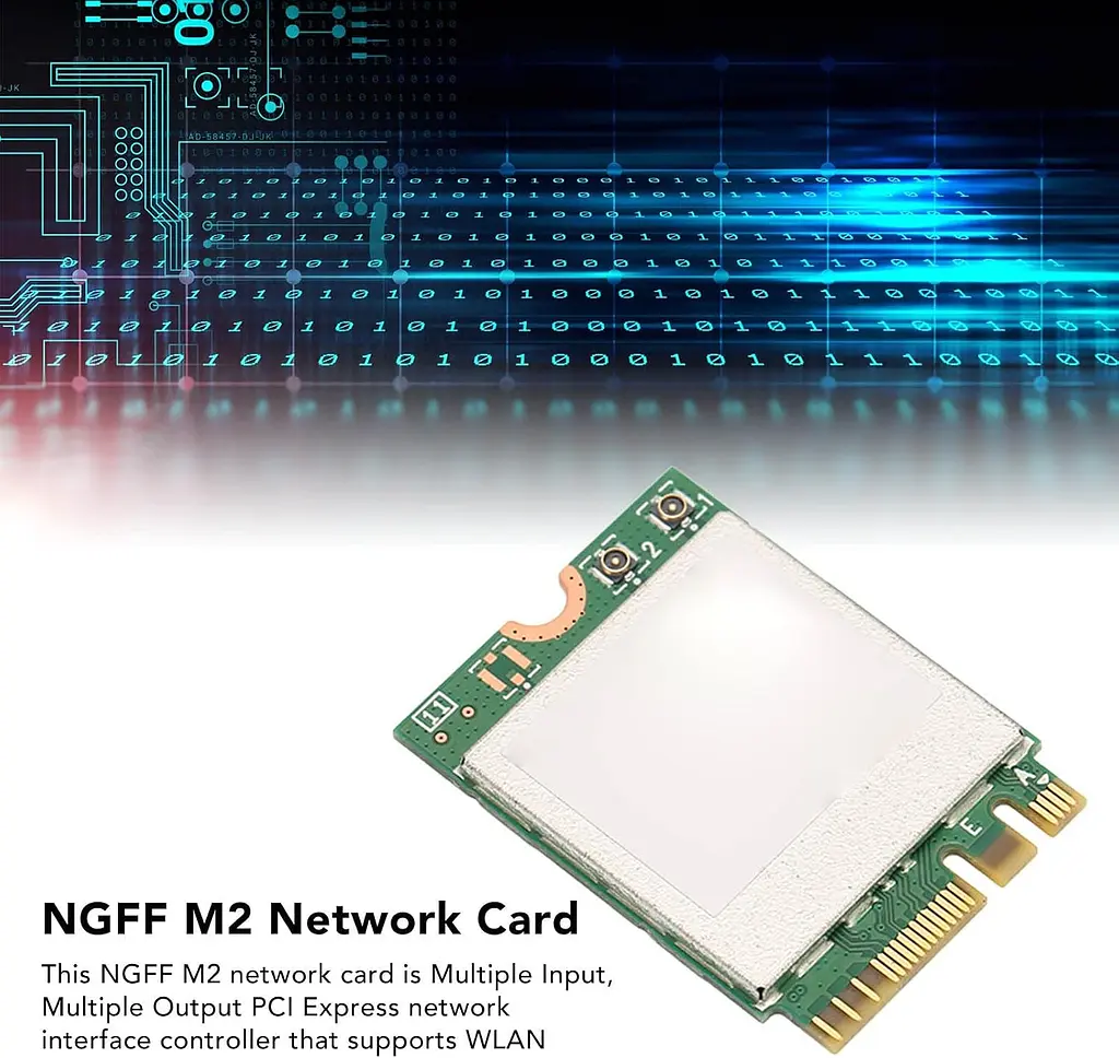 Мережева карта MediaTek WIFI 5 RTL8822CE Двохдіапазонний адаптер, Bluetooth модуль для ПК / Ноутбука (19531) - фото 3
