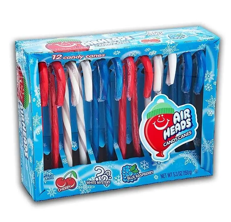 Льодяники-тростини Airheads Candy Canes 150г - фото 2