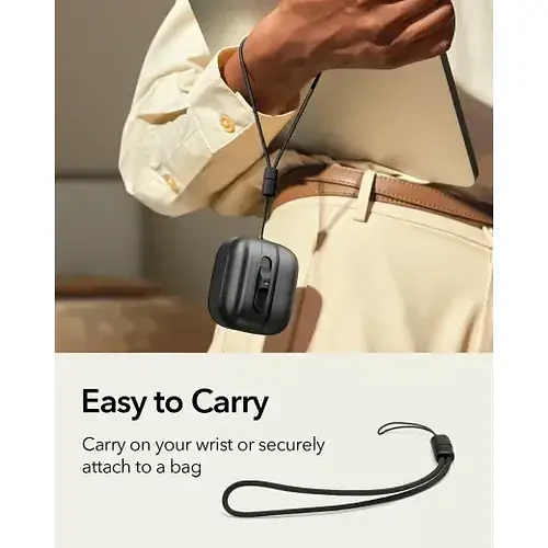 Чехол с ремешком ESR Pulse FlickLock Case HaloLock для AirPods 4 2024 Green (1C0130502) - фото 8