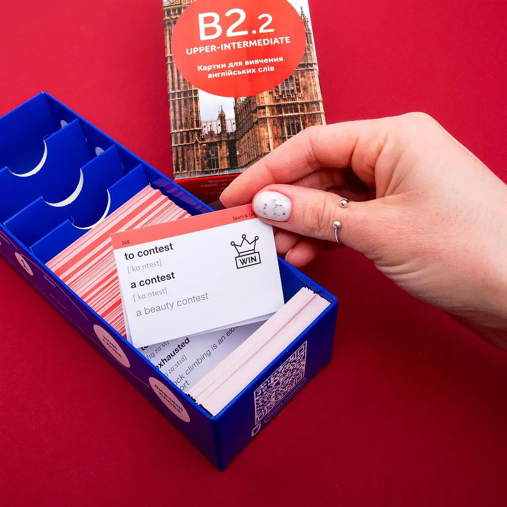 Картки для вивчення англійської мови English Student. Level Up B2.1, B2.2, C1, C2 - фото 5