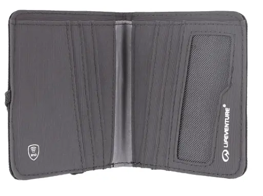 Кошелек Lifeventure Recycled RFID Compact Wallet Серый - фото 3