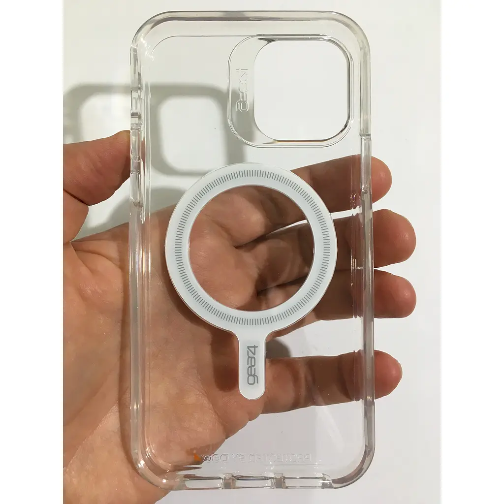 Чохол прозорий протиударний Gear4 Crystal Palace MagSafe для Apple iPhone 12 Pro (6.1") Clear - фото 3