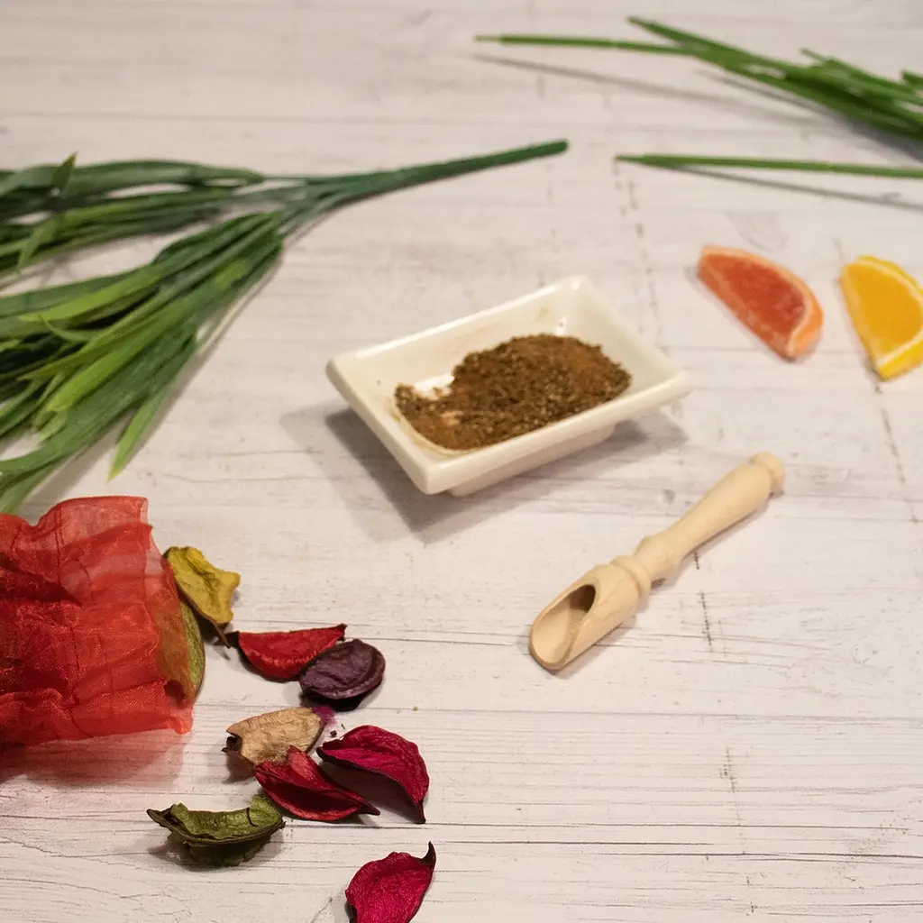 Ложка совок дерев'яний для цукру, спецій та сипучих продуктів 11 см, Woodly Бежевий 86105 - фото 3