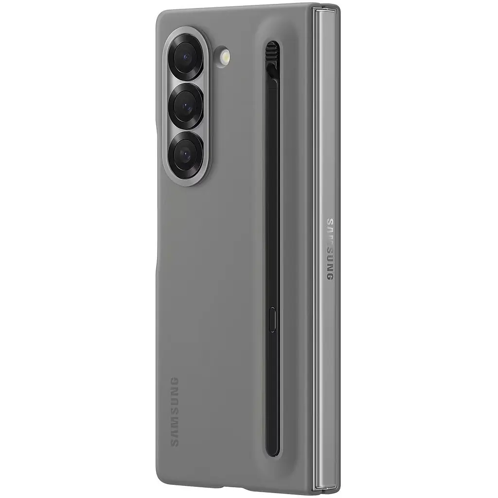Чохол-накладка Samsung Slim Cover with Pen для Samsung Galaxy Fold 6 SM-F956 Gray (EF-OF95PCJEGUA) - фото 4