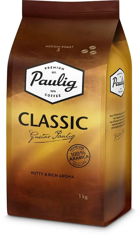 Кава в зернах Paulig Classic 1 кг (ящик 4 кг) - фото 2