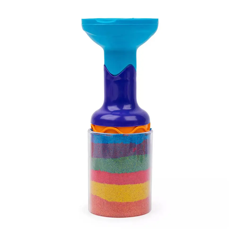 Набір кінетичного піску Kinetic Sand Райдужний мікс 383 г (71474) - фото 5