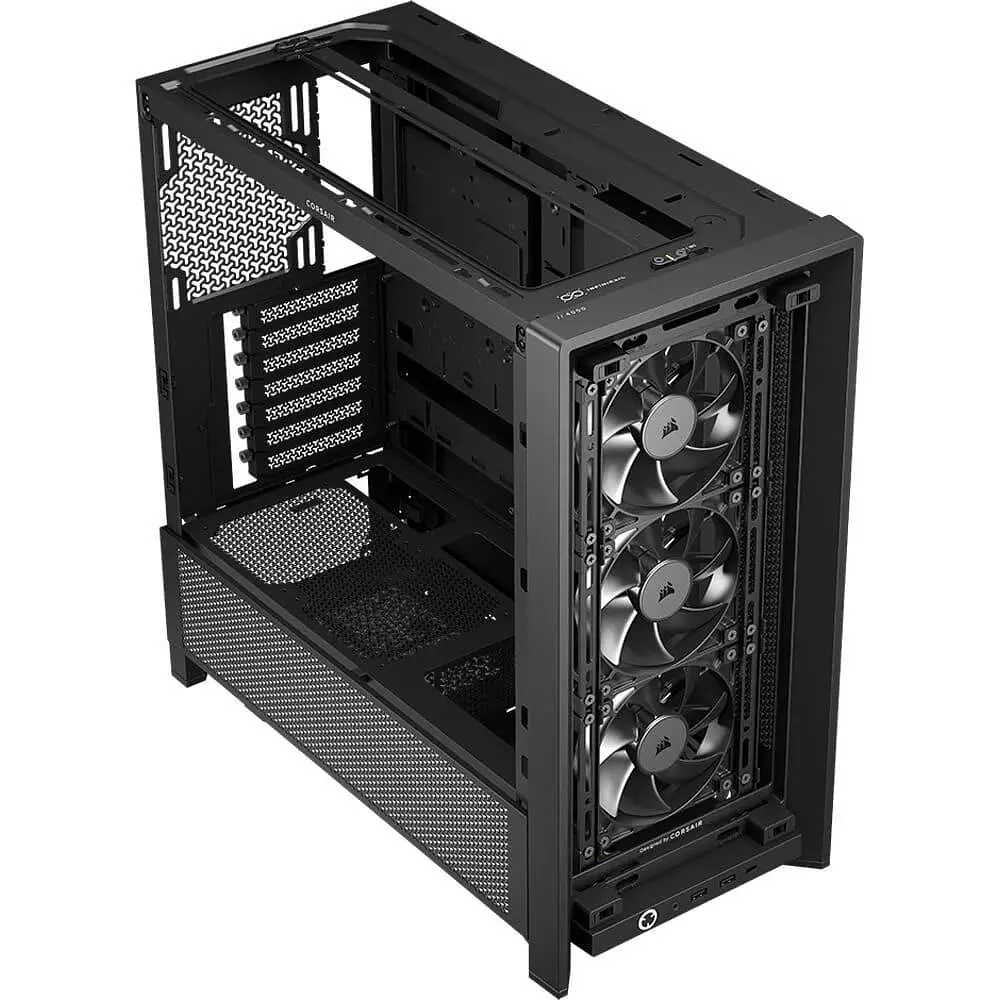 Корпус Corsair FRAME 4000D RS Tempered Glass без БП Black (CC-9011312-WW) - фото 3