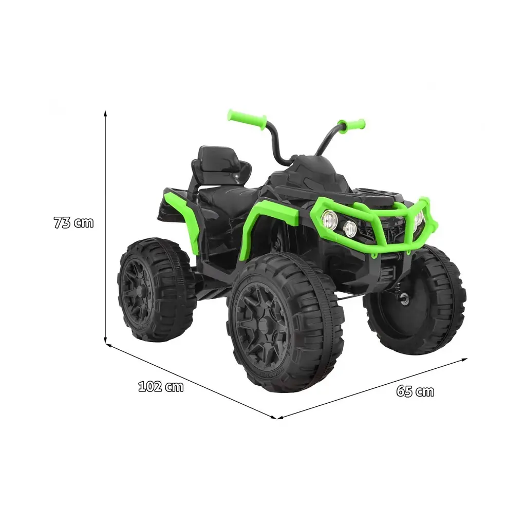 Електроквадроцикл Ramiz Quad ATV 12 В, білий (BDM0906.BIA) - фото 17