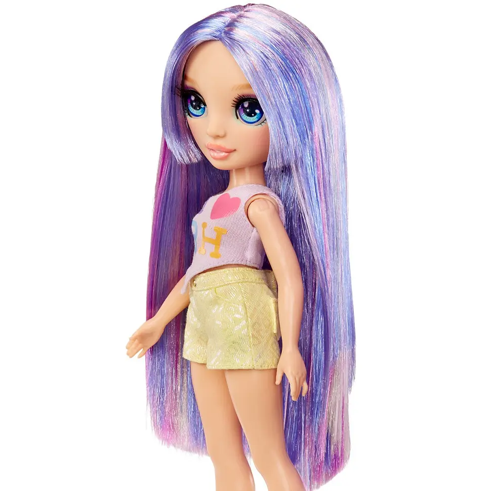 Лялька дитяча Віолетта Rainbow High 547563 серії My Fashion Style з аксесуарами - фото 4