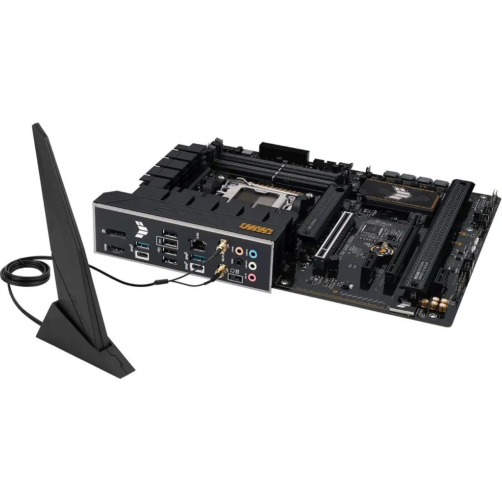 Материнська плата Asus TUF Gaming B650-PLUS WIFI sAM5 B650 4xDDR5 M.2 USB HDMI DP WiFi BT ATX - фото 7