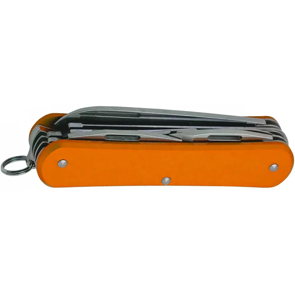 Ніж багатофункціональний Fox Vulpis Aluminium Orange. 5 інструментів - фото 7