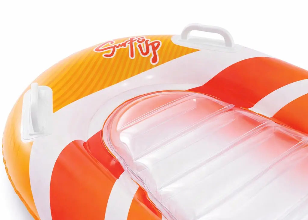 Дитячий надувний матрац-плотик Intex Surf’s Up 84×79 см з ручками для води від 6 років до 40 кг - фото 3