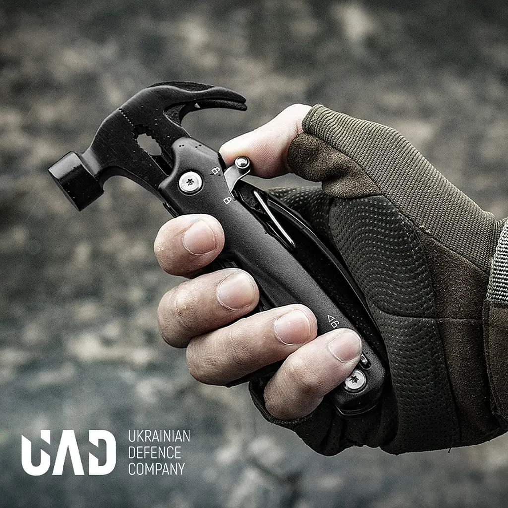 Мультитул-молоток UAD HammerForce 12 інструментів Чорний - фото 5