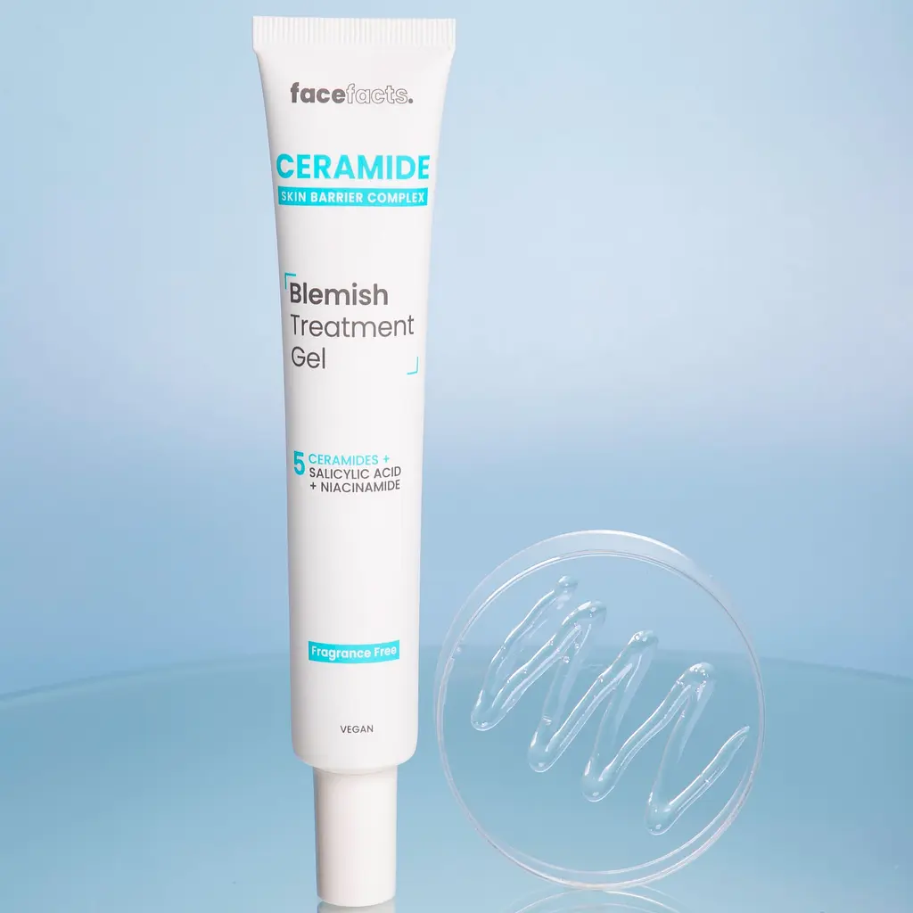 Гель для зменшення запалень на шкірі обличчя Face Facts Ceramide Skin Barrier Complex Blemish Treatment Gel з керамідами 50 мл - фото 2