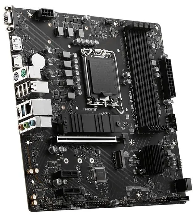 Материнська плата MSI PRO B760M-P DDR4 (PRO B760M-P DDR4) (Socket 1700, Intel B760, Micro-ATX) - фото 3