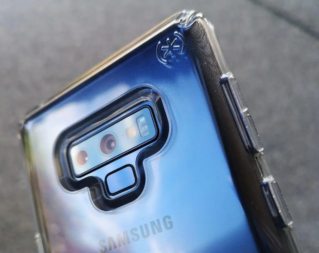 Чохол бампер прозорий протиударний Speck Presidio Clear 119402-5085 для Samsung Galaxy Note 9 - фото 9