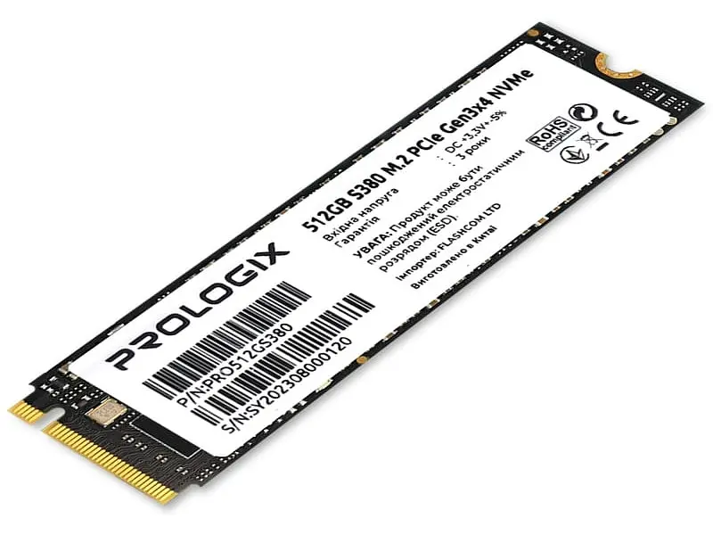 SSD-накопичувач PrologiX S380 512 GB (PRO512GS380) - фото 2