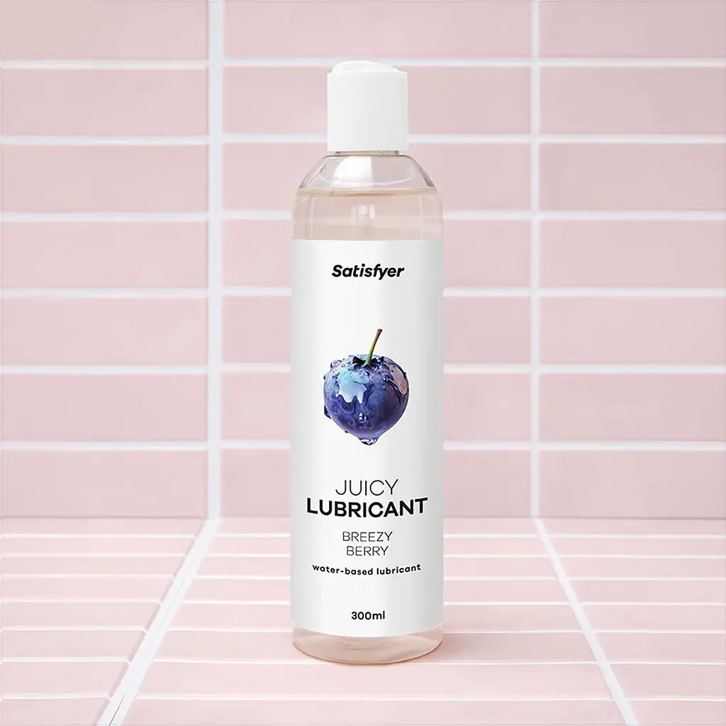 Лубрикант на водній основі Satisfyer Juicy Lubricant Breezy Berry water based 300 мл - фото 8