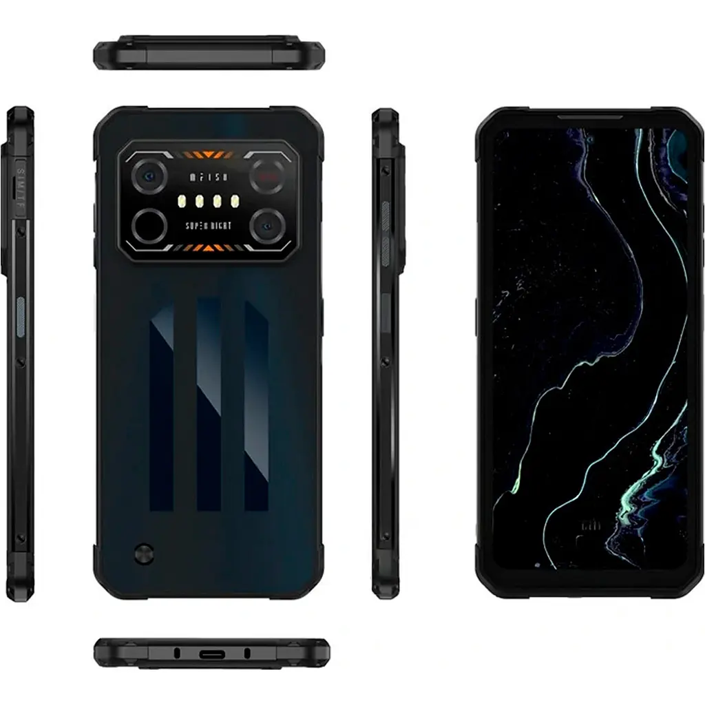 Смартфон Oukitel IIIF150 Air1 Ultra 8/128Gb Obsidian Black [120255] - фото 4