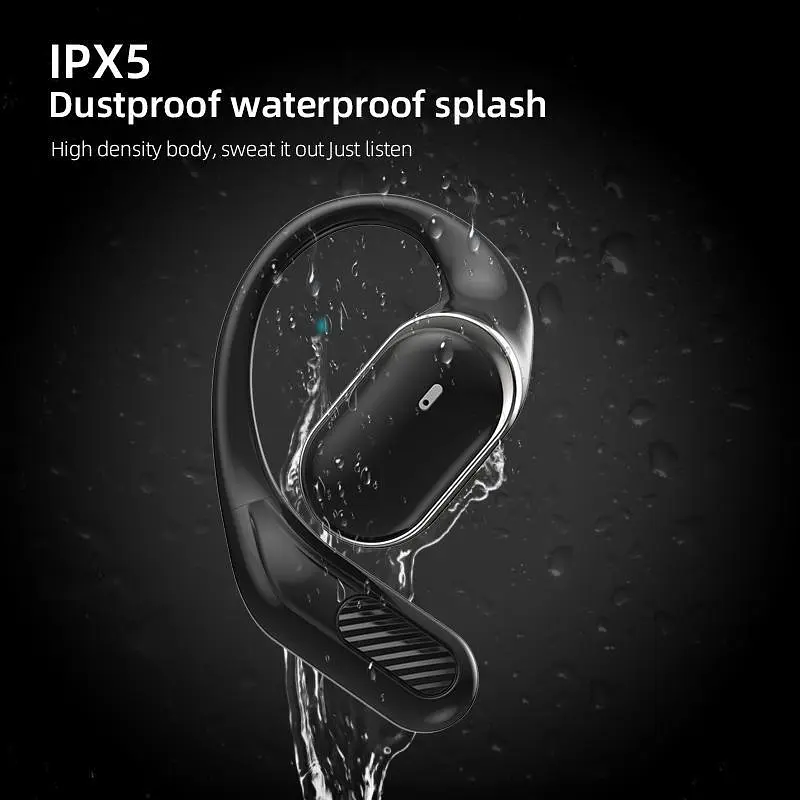 Беспроводные костные наушники Langsdom T6 черный - фото 10