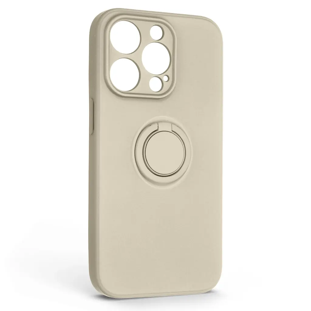 Чохол ArmorStandart Icon Ring для Apple iPhone 14 Pro Stone