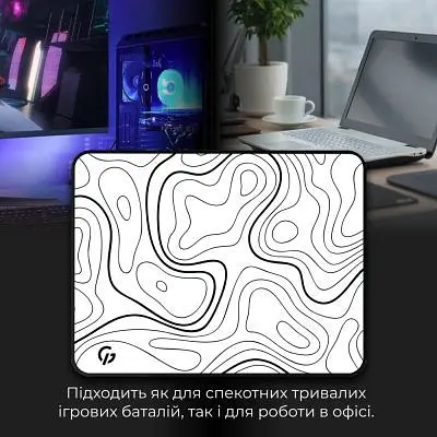 Килимок для мишки GamePro (MP145AW) White (MP145AW) - фото 5