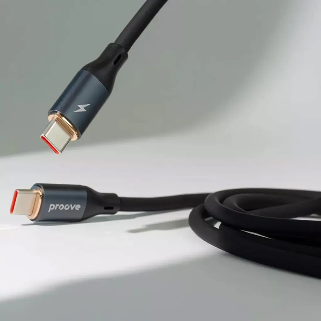 Кабель Proove PowerFull USB-C to USB-C 100W 1.5m Black [CCPF11002201] [130355] - фото 5